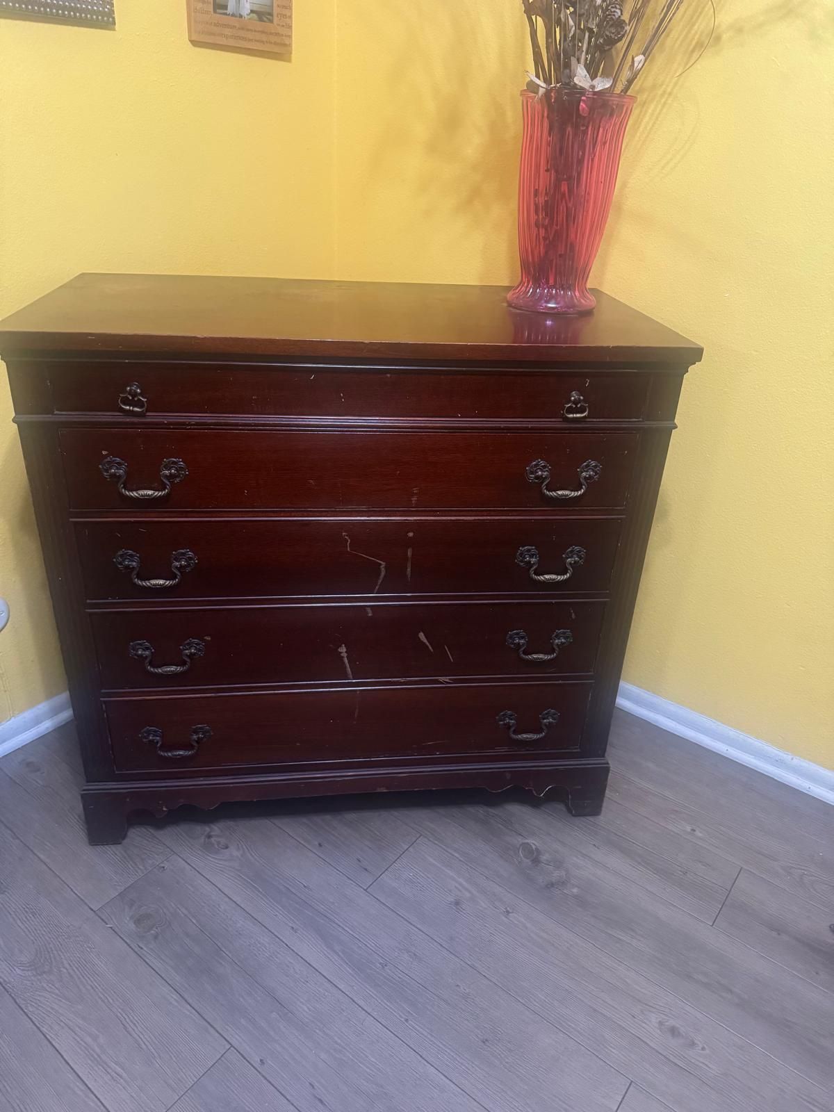 1950s Antique Piece Has Some Scratches But a Quality Piece