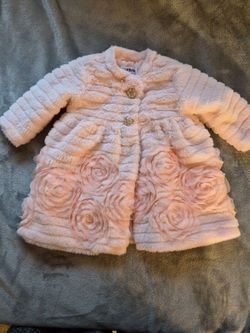 NEW! Blueberi Boulevard, Baby Girl Coat, 12 Mo