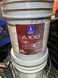 5gal Sherwin Williams A-100  “Barn Red”