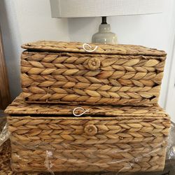 New Wicker Storage Baskets 