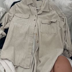 Button Up Long Sleeve Shirt / Cardigan 