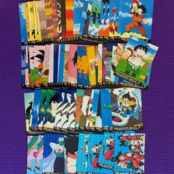 Dragon Ball Z Is It Defeat DBZ JPP Amada Lot Of 90 Cards Prism Goku Piccolo