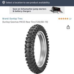 Dunlop Dirtbike Tire