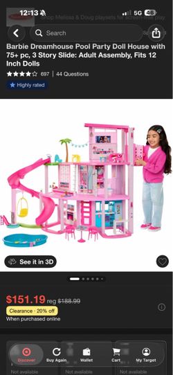 Barbie dream house