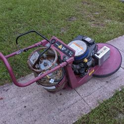 Minuteman floor buffer , polisher , or  burnisher Lp gas powered Onan