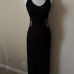 Urban outfitters black maxi dress