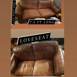 Couch and Loveseat