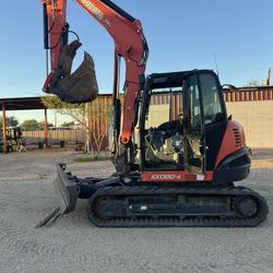 Kubota KX080-4 Excavator 