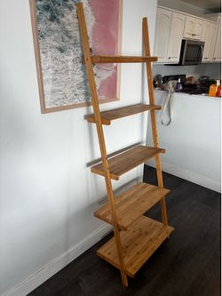 Ladder shelf