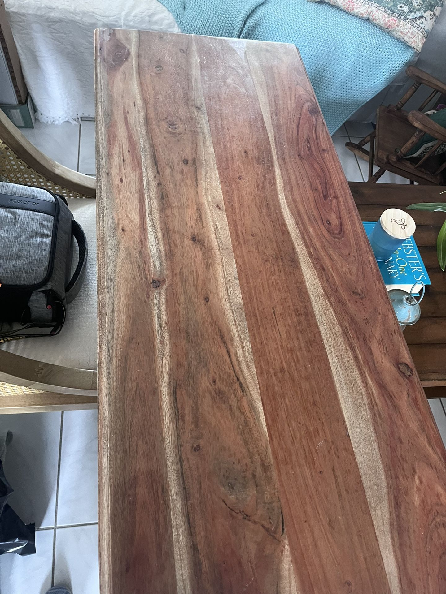 Wood desk with Chair- Very Good condition