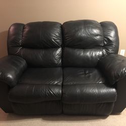 Black Leather Recliner - Great condition!