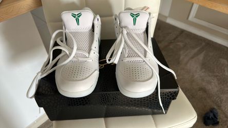 Nike Kobe High-Top Sneakers White Green
