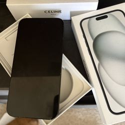 Unlocked iPhone 15 Blk 