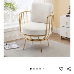 Gold Swivel Chair 