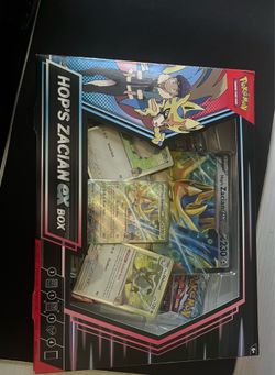 Hop's Zacian ex Box