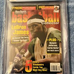9.2 Graded Beckett Basketball Of LeBron James 