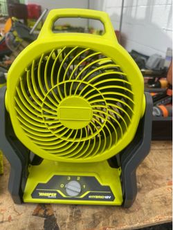 Ryobi 18V Hybrid Fan