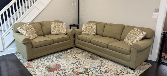 Couch and Love Seat Set