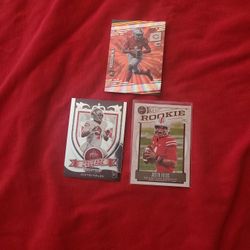Justin Fields Rookie Card Lot 