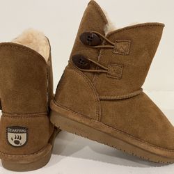 New! Cute BEARPAW GIRLS TODDLER-LITTLE KID ROSALINE FUR BOOT.
