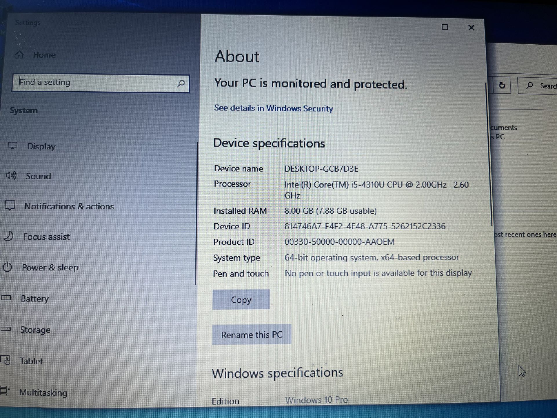 Hp Folio 9480m
