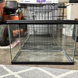 20 Gallon High Tank With Metal Wire Lid 