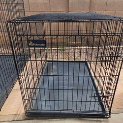 Petmate Large Dog Crate – Heavy Duty Metal Kennel (Great Condition)