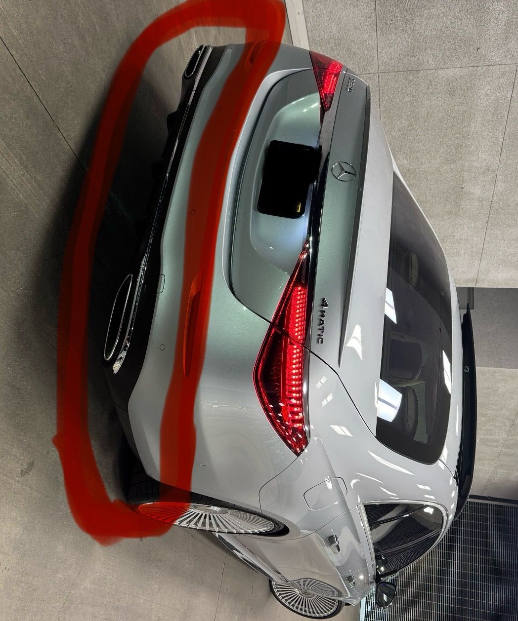 Mercedes S580 OEM Rear Diffuser
