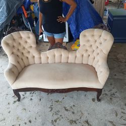 Antique Sofa Recently Upholstered