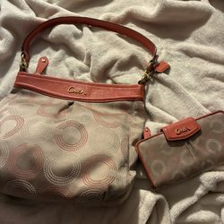 Coach Shoulder Bag Set 