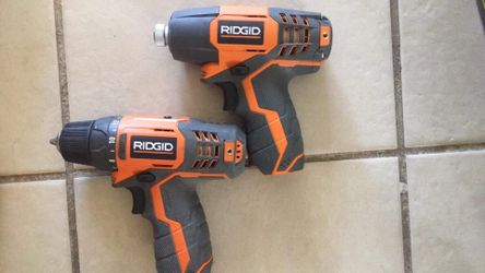 Taladro y impacto nuevos de 12 volts