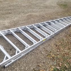 New Werner 416 16' Aluminium Step Ladder Stepladder 