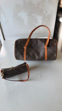 Louis Vuitton Monogram Papillon Bag with Pouch