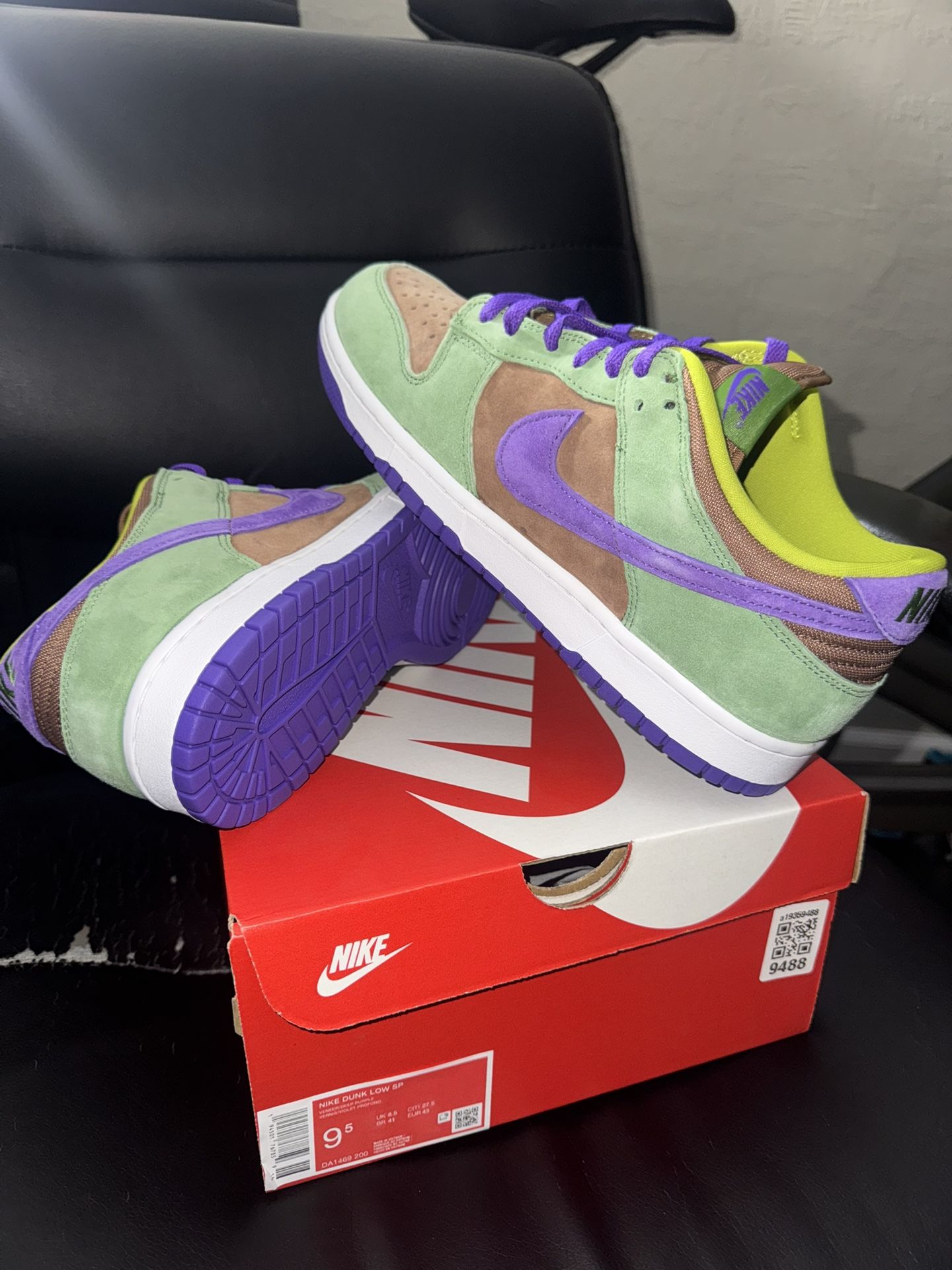 Nike SB Dunks “Veneer” Sz. 9.5m