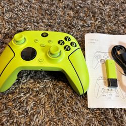 SZDILONG 2.4GHz Wireless Controller for Xbox Controller, Xbox One Series X|S Consoles, PC Windows, Steam, with 7 Colors RGB Light/1000mAh Battery/Prog
