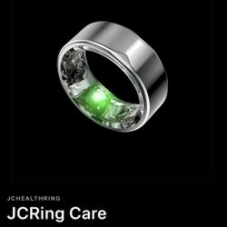 Titanium JCRING Smart Health Ring (Size 8)