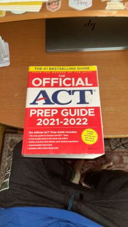 Act prep guide book