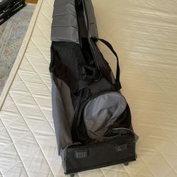golf club travel bag and set of golf balls