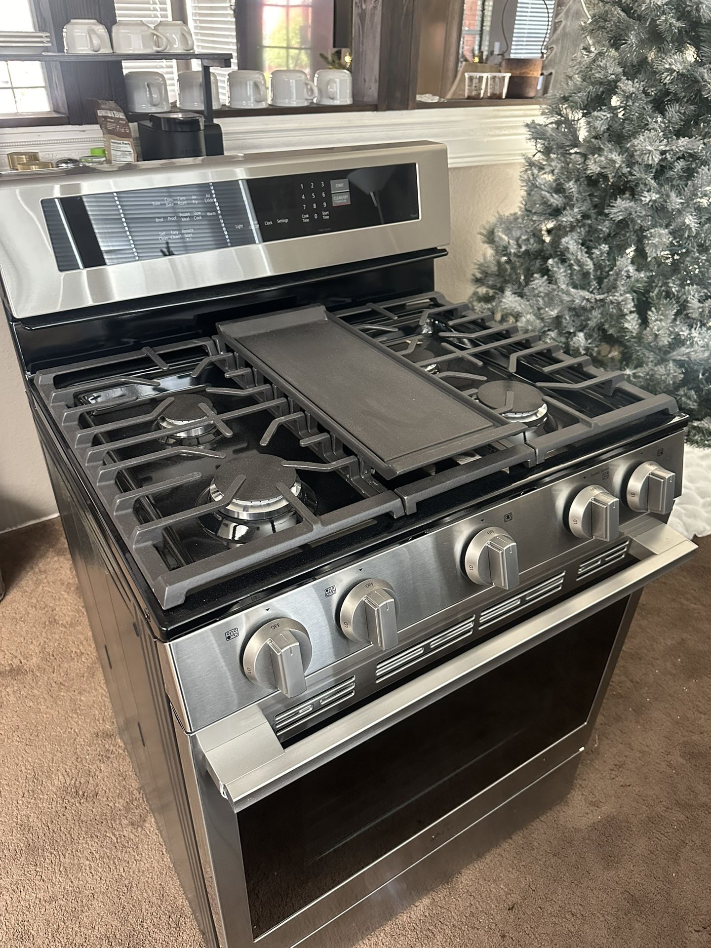 New LG Gas Stove With Air Fryer Insta View