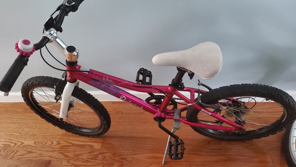 Raleigh Lily 20 inch Girl Bicycle Bike With Gears+BRAND NEW HELMET