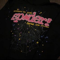 Sp5der Hoodie Black V2