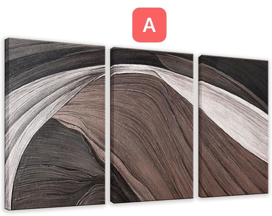 Abstract Wall Art For Bedroom Office Decor Black And White Wall Art Painting Canvas Art Wall Decor Prints Ready To Hang Abstract Art Pictures 12×16 In