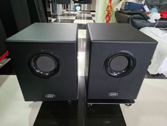 HSU Research MBM 12 Subwoofer. 1400 watts (peak) 350 continues good condition perfect working very nice sound will test before you buy.
$520 (pair)

K