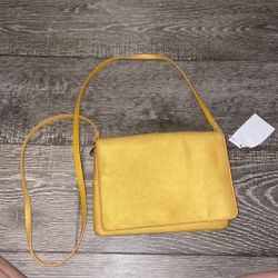 NWT H&M Yellow Crossbody Purse