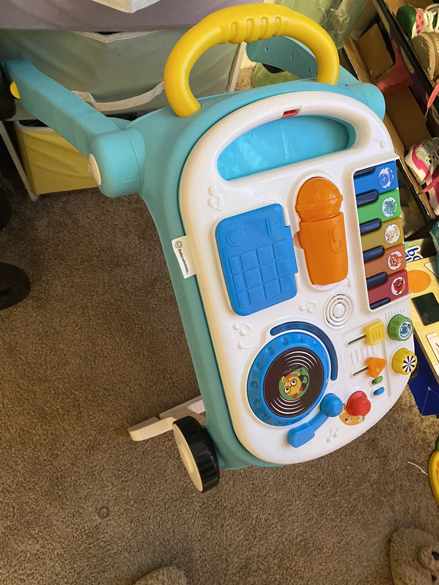 Musical mix n roll 4n1 Push Walker Activity center toddler table and Floor Toy