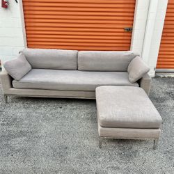 RH Restoration Hardware Italia Track Arm Sofa