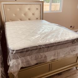 Queen Bed Frame - Headboard, Footboard, Rails ***Sale***
