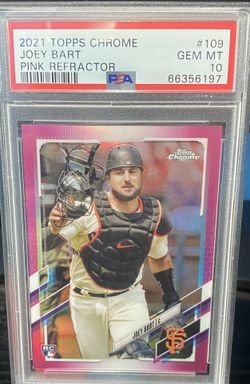 Joey Bart Pink Refractor PSA 10