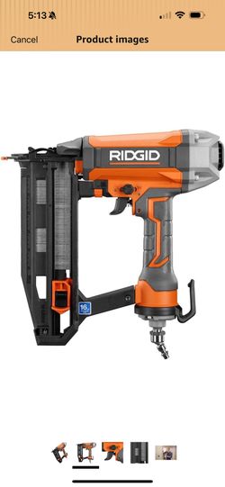 New - Ridgid 2-1/2in. Straight Finish Nailer