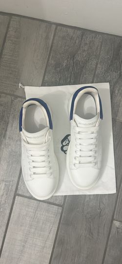 Alexander McQueen Navy Blue and White